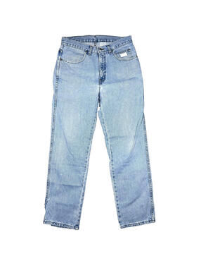 Vintage Harley Davidson Mens Straight Jeans 32/30 Denim Light Wash See photos